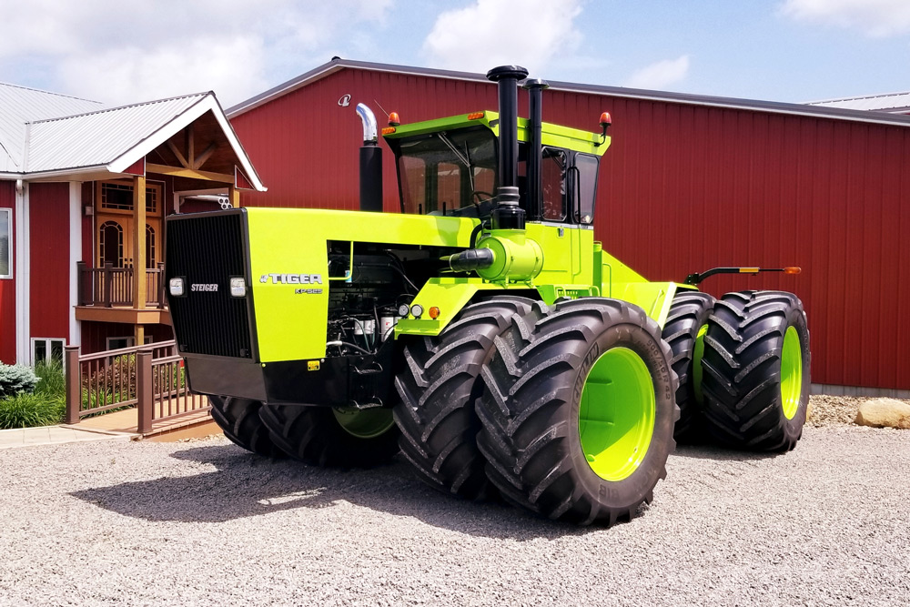 Bombe de peinture noir brillant tous type de tracteur pour tracteur ancien