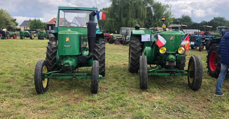 Le monde agricole expose. Algolsheim: les miniatures et les tracteurs  anciens ont attiré beaucoup de monde