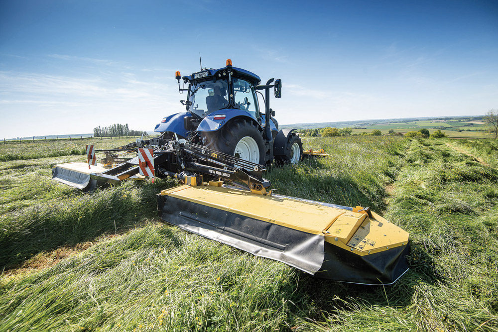 Fenaison Les nouveaut s New Holland en d monstration au Salon de