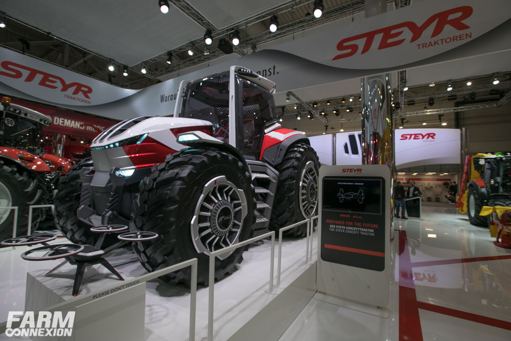 Steyr présente son Konzept hybride – FARM Connexion