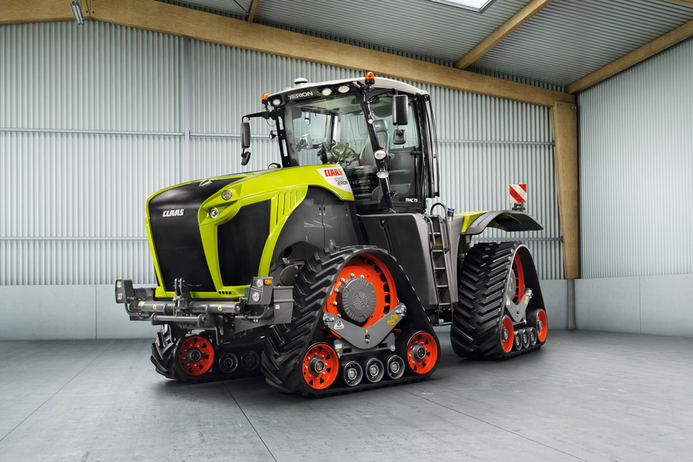 CLAAS : Des chenilles ou des roues pour les Xerion Stage V – FARM Connexion