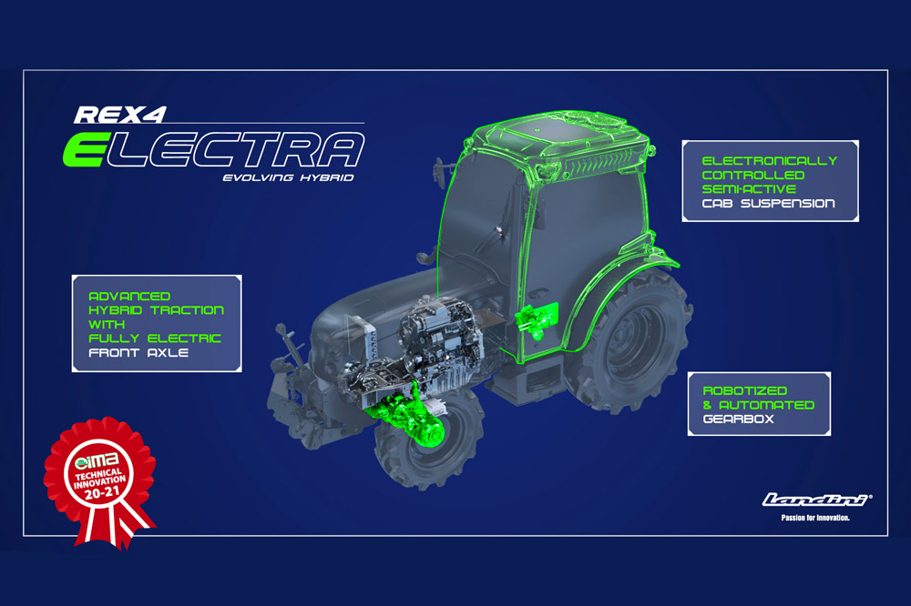 Landini Rex4 Electra Evolving Hybrid