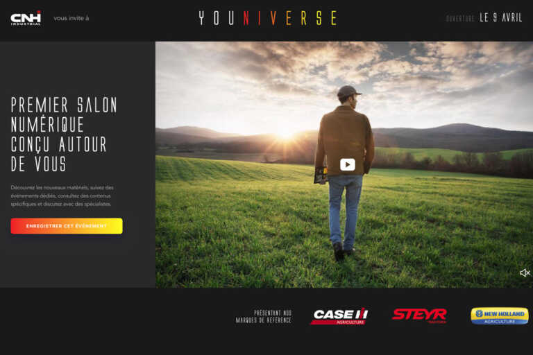 CNH Industrial Youniverse, votre rendezvous numérique FARM Connexion