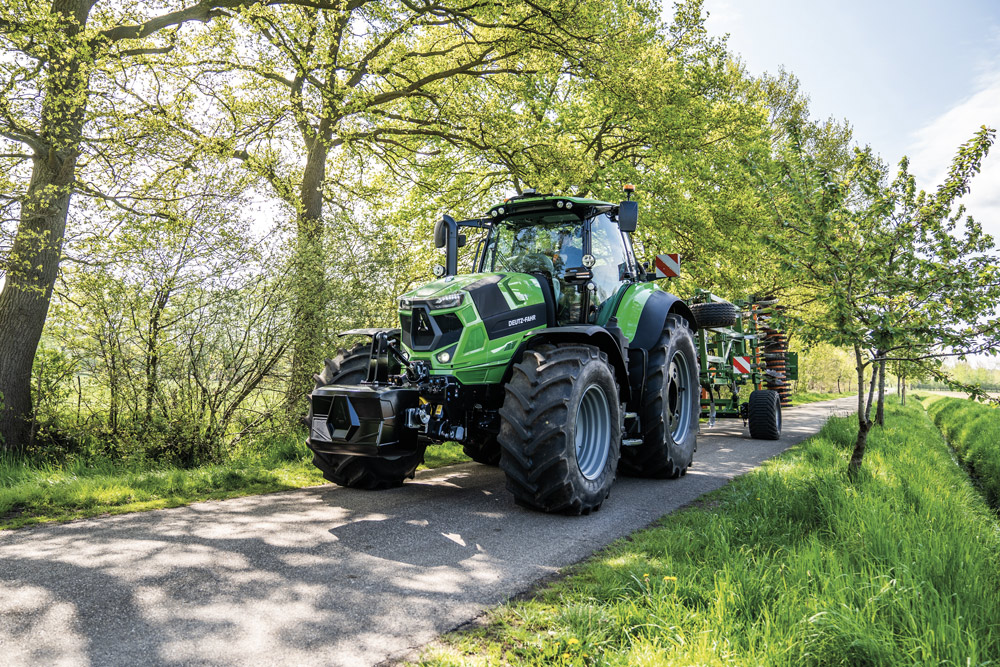 Les nouveaux tracteurs Deutz-Fahr 6TTV à Agritechnica.
