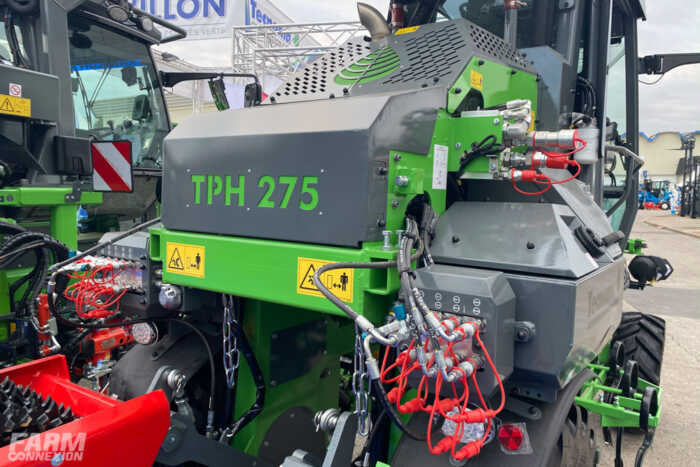 Porte-clés Tracteur TECNOMA – Mini Pulvérisateur Enjambeur Agricole Français