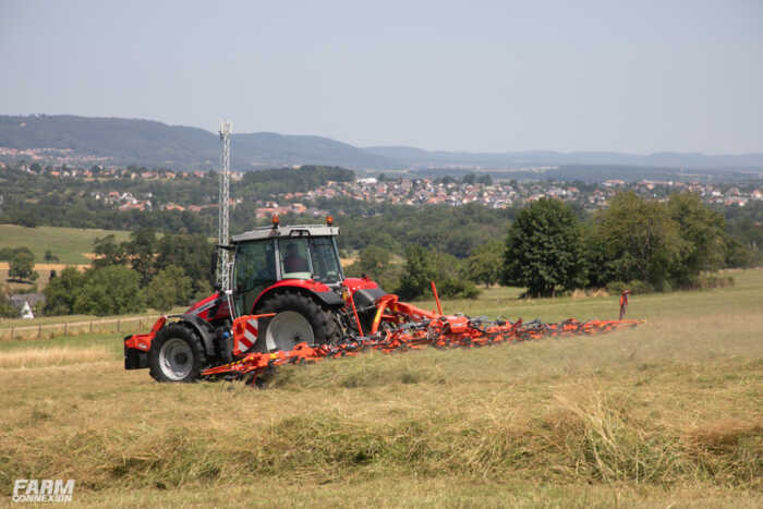 Miniature Agricole ROS – Faneuse Kuhn GF 13003 T En 1/32 – Collection Neuve