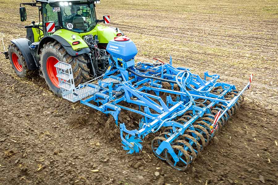 Lemken Multihub, un semoir pour couverts et granulés – FARM Connexion