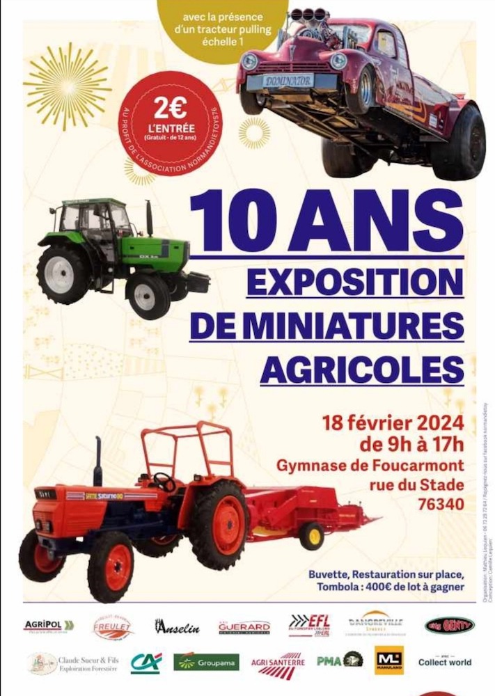10 ans exposition de miniatures agricoles