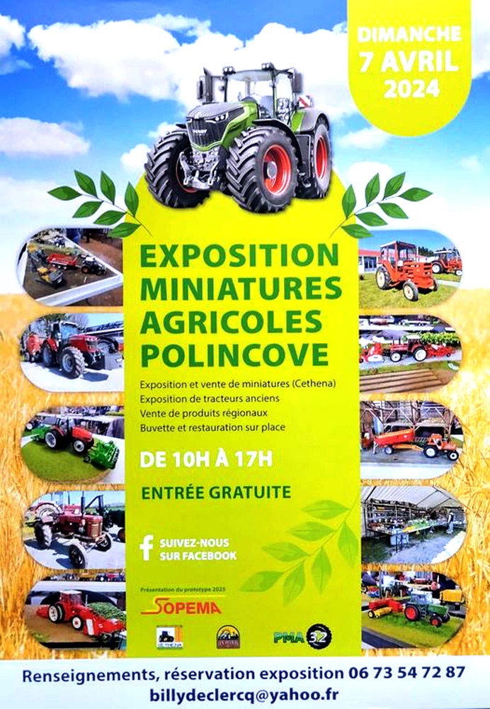 Exposition de miniatures agricoles