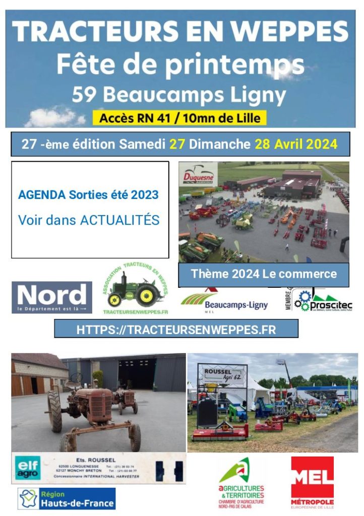 Tracteurs en Weppes